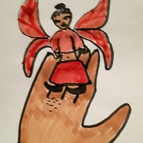 Fairy on hand
